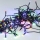 Eglo - LED buitensnoer 80xLED 8m IP44 multicolor