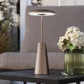 Eglo - LED Dimbaar aanraken buitenshuis lamp LED/2,8W/5V 2400K/3000K/4000K 5200 mAh IP54 beige