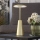 Eglo - LED Dimbaar aanraken buitenshuis lamp LED/2,8W/5V 2400K/3000K/4000K 5200 mAh IP54 goud