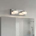 Eglo - LED Dimbaar Badkamer wandlamp 2xLED/7,2W/ IP44