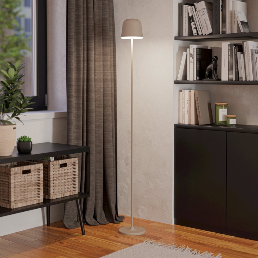 Eglo - LED Dimbaar buitenshuis oplaadbaar lamp LED/4,3W/5V 2400/3000/4000K IP54 crème