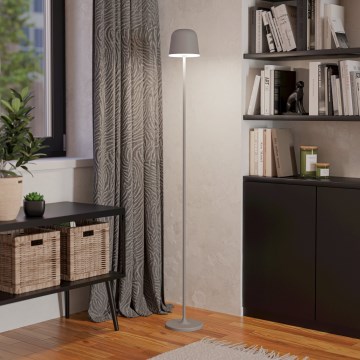 Eglo - LED Dimbaar buitenshuis oplaadbaar Staande lamp LED/4,3W/5V 2400/3000/4000K IP54 grijs