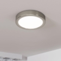 Eglo - LED Dimbaar Plafondlamp LED/11W/230V Mat Chroom