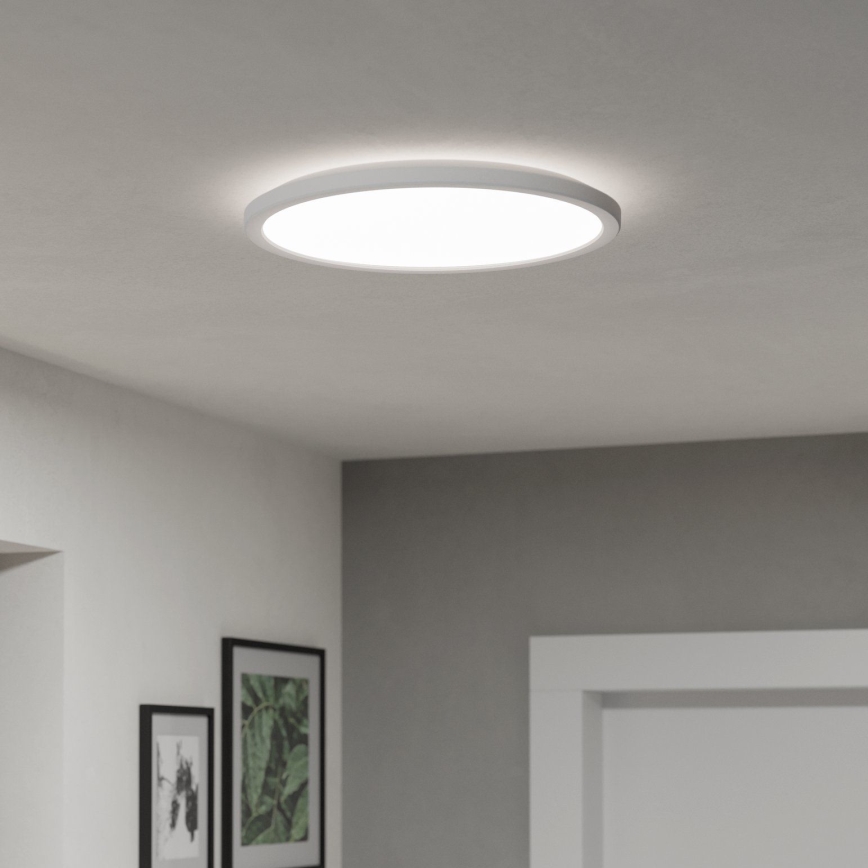 Eglo - LED Dimbare badkamer plafondverlichting LED/18,5W/230V 2700-6500K diameter 38,9 cm IP44 wit + afstandsbediening