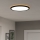 Eglo - LED Dimbare badkamer plafondverlichting LED/18,5W/230V 2700-6500K diameter 38,9 cm IP44 zwart + afstandsbediening