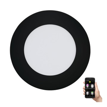 Eglo - LED-dimbare badkamerlamp LED/5,4W/230V IP44 ZigBee Ø 12 cm