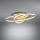 Eglo - LED dimbare gouden plafondlamp LED/40W/230V 2200-6500K + afstandsbediening