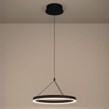 Eglo - LED-dimbare hanglamp aan kabel LED/34,5W/230V 2200-6500K zwart + afstandsbediening