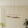 Eglo - LED-dimbare hanglamp aan kabel LED/60W/230V 2200-6500K goud + afstandsbediening