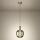 Eglo - LED-dimbare hanglamp aan kabel LED/6W/230V + LED/1,6W 2200-6500K Ø25 cm goudkleurig