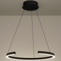 Eglo - LED dimbare hanglamp met kabelophanging LED/24,8W/230V 2200-6500K zwart + afstandsbediening