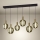 Eglo - LED dimbare kroonluchter 3xLED/5W/230V + 3xLED/6,5W + 6xLED/1,6W 2200-6500K goudkleurig