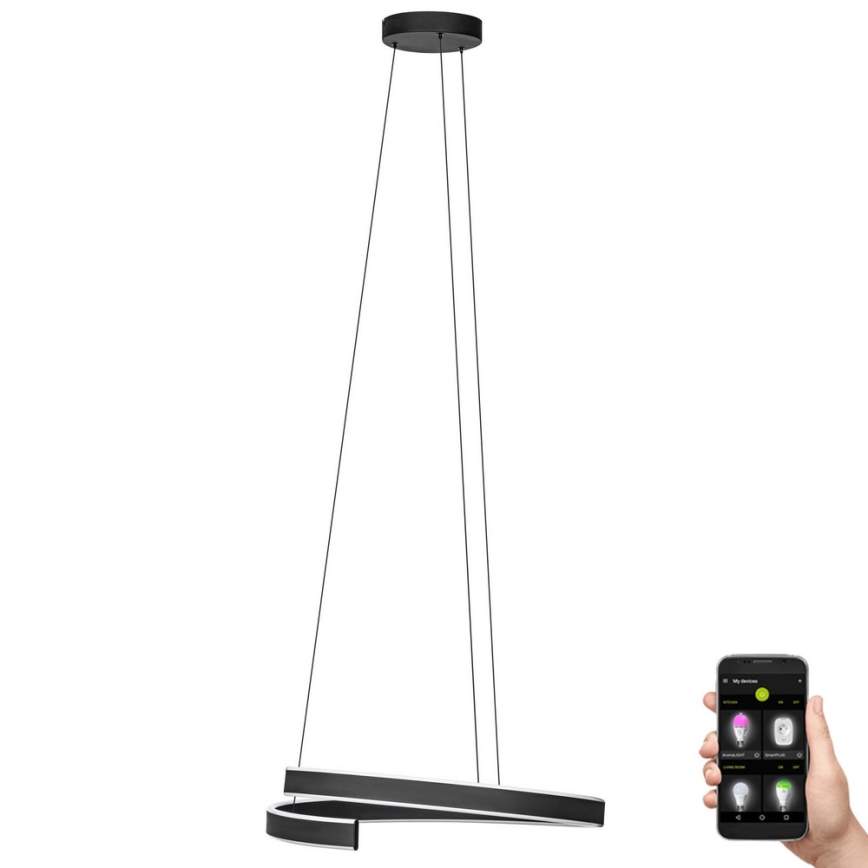 Eglo - LED dimbare kroonluchter aan snoer LED/42,5W/230V 3000-6500K
