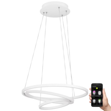 Eglo - LED dimbare kroonluchter aan snoer LED/43,2W/230V wit
