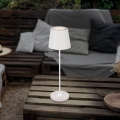 Eglo - LED dimbare oplaadbare buitentafellamp LED/3,8W/5V 2400/3000/4000K 2000 mAh IP44 wit