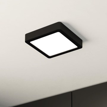 Eglo - LED dimbare plafondlamp LED/11W/230V zwart