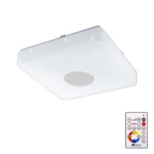 Eglo - LED Dimbare plafondlamp LED/14W/230V + afstandsbediening