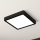Eglo - LED dimbare plafondlamp LED/17W/230V zwart