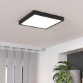 Eglo - LED dimbare plafondlamp LED/20,5W/230V zwart