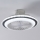 Eglo - LED dimbare plafondventilator LED/25,5W/230V wit/grijs 2700-6500K + afstandsbediening