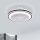 Eglo - LED dimbare plafondventilator LED/25,5W/230V wit/zwart 2700-6500K + afstandsbediening