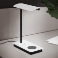 Eglo - LED dimbare touch tafellamp met draadloze oplader LED/5,8W/230V wit