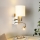 Eglo - LED Flexibele lamp 1xE27/40W+LED/3,8W wit