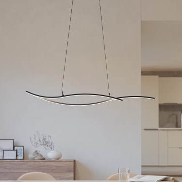 Eglo - LED Hanglamp aan een koord LED/20W/230V 4000K zwart