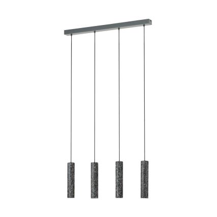 Eglo - LED Hanglamp aan een koord MENTALONA 4x GU10 / 4,5W / 230V