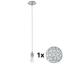 Eglo - LED Hanglamp aan een koord MY CHOICE 1xE14/4W/230V  chroom