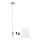 Eglo - LED Hanglamp aan een koord MY CHOICE 1xE14/4W/230V  mat chroom/wit