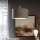 Eglo - LED Hanglamp aan een koord TUNJA 1xE27/60W/230V taupe