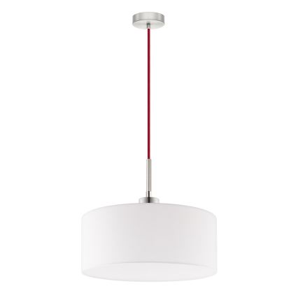 Eglo - LED Hanglamp aan een koord TUNJA 1xE27/60W/230V wit
