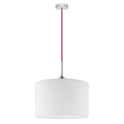 Eglo - LED Hanglamp aan een koord TUNJA 1xE27/60W/230V wit
