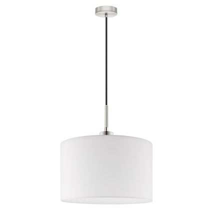 Eglo - LED Hanglamp aan een koord TUNJA 1xE27/60W/230V wit
