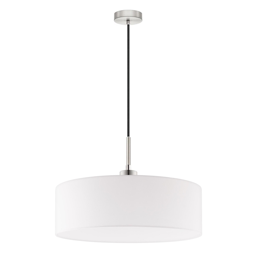 Eglo - LED Hanglamp aan een koord TUNJA 1xE27/60W/230V wit