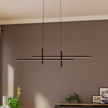 Eglo - LED-hanglamp aan kabel LED/20W/230V zwart