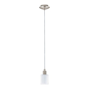 Eglo - LED Hanglamp aan kabel MY CHOICE 1xE14/4W/230V mat chroom/wit