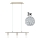 Eglo - LED Hanglamp aan kabel MY CHOICE 3xE14/4W/230V mat chroom