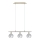 Eglo - LED Hanglamp aan kabel MY CHOICE 3xE14/4W/230V mat chroom/wit/zwart