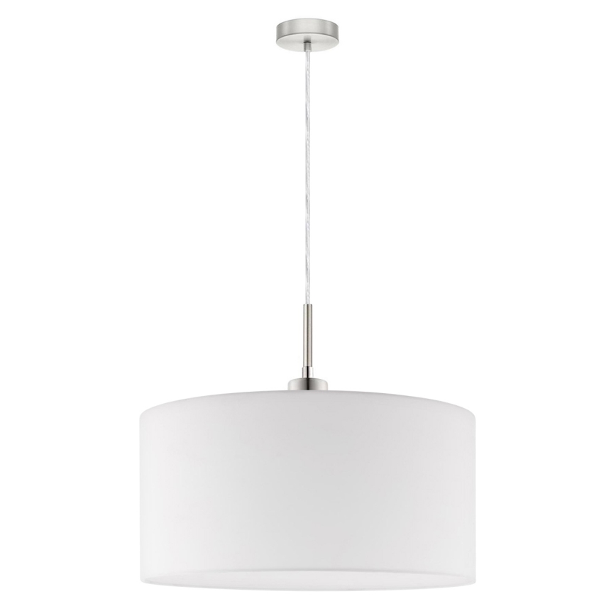 Eglo - LED-hanglamp aan kabel TUNJA 1xE27/60W/230V wit
