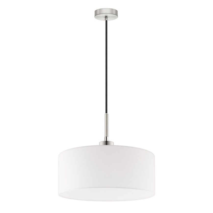 Eglo - LED-hanglamp aan kabel TUNJA 1xE27/60W/230V wit