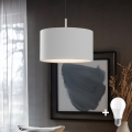 Eglo - LED Hanglamp aan kabel TUNJA 1xE27/60W/230V wit