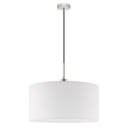 Eglo - LED-hanglamp aan kabel TUNJA 1xE27/60W/230V wit