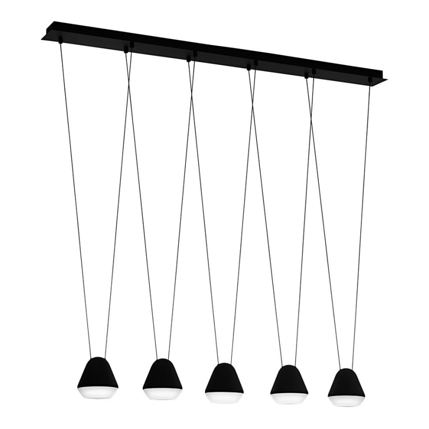 Eglo - LED Hanglamp aan koord 5xGU10/3W/230V