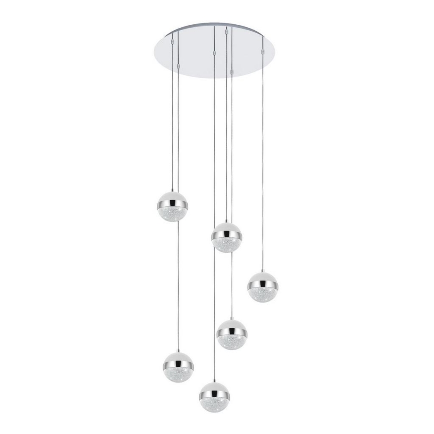 Eglo - LED Hanglamp aan koord 6xG9/3W/230V