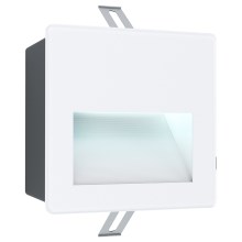 Eglo - LED Inbouw Lamp voor Buiten LED/3,7W/230V IP65 wit
