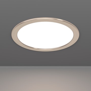 Eglo - LED-inbouwspot LED/18,5W/230V 2700/4000/6500K Ø 21,6 cm mat chroom