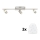 Eglo - LED Inbouwspot MY CHOICE 3xE14/40W/230V mat chroom/wit
