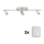 Eglo - LED Inbouwspot MY CHOICE 3xE14/40W/230V mat chroom/wit